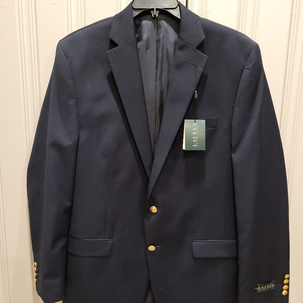Men's Polo Ralph Lauren Blue Sport Coat